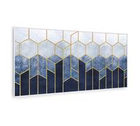 Wonderwall Air Art Smart Riscaldatore a infrarossi Linea blu 120x60cm 700W