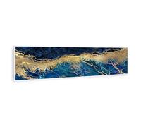 Wonderwall Air Art Smart Riscaldatore a infrarossi Marmo blu 120x30cm 350W