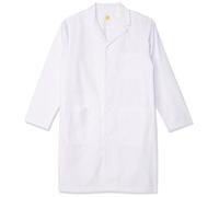 WonderWink 7302AWHTXL WonderLAB - Giacca Lunga da Uomo, Taglia XL, Colore: Bianco