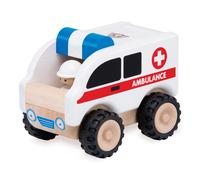 Wonderworld Ambulanza in legno per bambini