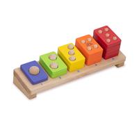 WONDERWORLD puzzle in legno numeri colorati 1-5