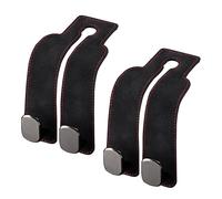 Wondora 2 Pezzi car Seat Back Storage Hook, car Hooks for Headrest Ganci per Poggiatesta Doppi Multifunzionale Gancio per Poggiatesta Auto, Adatto per Appendere Oggetti ai Sedile Posteriore Dell'auto