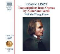 Franz Liszt - Transcriptions From Operas by Auber And Verdi