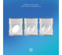 WONHO 1° Mini Album [LOVE SYNONYM #1.Right for me] CD+Libro+Testi+Cart Adesivo