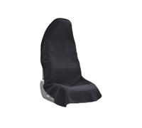 Woniyal 1 Pezzi Coprisedile Asciugamano Auto per Fi-at 500 500X 500L Tipo Punto Bravo Panda Stilo, Copri Sedile Fodere Telo Antisudore per Sedile Protezione Poliestere Lavabile,Single Seat-Black
