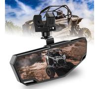 Woniyal 1Pz Specchietto Retrovisore UTV per Can-Am Maverick Sport Max 1000 | Specchio Centrale Grandangolo Visione Chiara Stabile Design Convesso