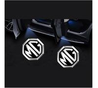 Woniyal 2 Pezzi Auto Porta Luce Benvenuto Senza Fili per MG ZS EV HS RX5 TF 5 Gundam 42 ZR 350 550 ZT GS GT 3 6 7, Lampada da Proiezione a LED Auto Luce di Benvenuto per Auto Personalizzata