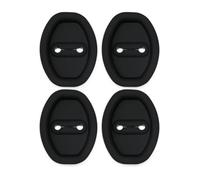 Woniyal 4Pcs Copri Serratura Auto per Audi e-Tron GT 2021-2025 2026 | 4Pcs Copri Serratura Auto Protezione Chiusura Coperchio Ammortizzatore Guarnizione Accessori Interni Ricambio