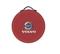 Woniyal Borsa Cavi Ricarica EV per Volvo C40 Recharge 2021, Impermeabile, Organizer Antiscivolo per Cavo Tipo 2 Ideale per Auto Elettrica e Ibrida,Brown Circle