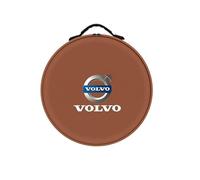 Woniyal Borsa Cavi Ricarica EV per Volvo C40 Recharge 2022, Impermeabile, Organizer Antiscivolo per Cavo Tipo 2 Ideale per Auto Elettrica e Ibrida,Red Circle