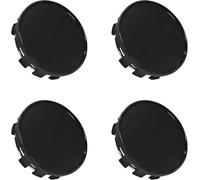 Woniyal Coprimozzo Compatibile per Ford Ranger 2023-2025 | 4 Pezzi 53mm Tappi Mozzo Ruota Auto Nero Lucido Plastica ABS Coperchi Cerchi Lega con Anello