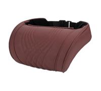 Woniyal Poggiatesta Auto Cuscino per Citroen Nemo, Supporto Testa per Seggiolino Auto, Cuscino Poggiatesta Auto, Traspirante, Pelle Nappa,Red