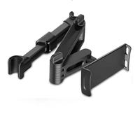 Woniyal Supporto Tablet Auto Poggiatesta per Ford Mustang Fastback/Convertible 6 (VI) I 2014-2017 Porta iPad Sedile Posteriore Pieghevole con Braccio Estensibile Nero