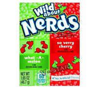 WONKA Nerds - American Candy - Retro Sweets (anguria e ciliegia, 46,7 g))