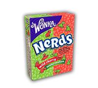 Wonka Nerds Wild Cherry and Watermelon Box 46.7g