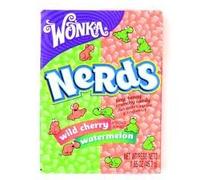 Wonka Nerds Wild Cherry and Watermelon Box 46.7g