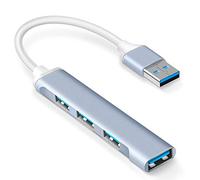 WONKEGONKE Hub USB Splitter Porta: USB 3.0 multiporta Hub Dongle Expander per PC portatile Dell HP 4 porte