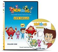 Wonkidos Animated Social Skills DVD Volume One: Life Skills