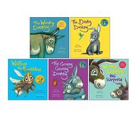 Wonky Donkey Series 5 Books Collection Set di Craig Smith (The Wonky Donkey, Willbee the Bumblebee, The Dinky Donkey, The Grinny Granny Donkey e Wonky Donkey's Big Surprise)