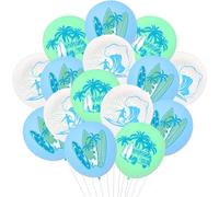 Wonmelody Surf Decorazioni per feste di compleanno Palloncino da surf The Big One Decorazioni per feste di compleanno Estate Hawaiian Beach Tavola da surf Surf Tema Sport Party Palloncini per Surf