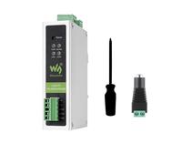 Wonrabai CAN FD Convertitore di protocollo, CAN FD a RS232/RS485 comunicazione dati bidirezionale, supporta 5 modalità di conversione dati e protocolli CAN 2.0A/2.0B, supporto ferroviario