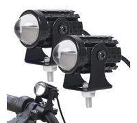 Wonsfuleu Faro Per Moto | Luce Lunga LED Per Motocicletta,Lampada Alta Luminosità Impermeabile per Guida Notturna Protezione del Conducente su Strade Buie