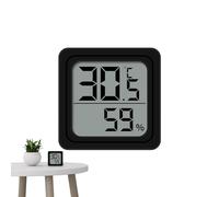 Wonsfuleu Sensore di Temperatura e Umidità,Misuratore Umidità Digitale Interni Casa | Facile Lettura Portatile Preciso per Casa Bagno Soggiorno Giardino Camera Bimbi Garage
