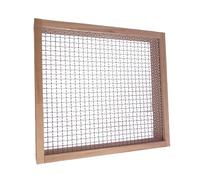 Wonsfuleu Setaccio per Terreno - Griglia a Maglie per Filtraggio,Setaccio Compost Giardinaggio Robusto Unisex, Filtro Manuale Portatile Sabbia Foglie Sassi
