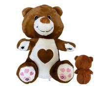 Wonsfuleu Succhietti per dormire prima di andare a dormire, macchina per le ninne nanne 'orso con battito cardiaco a mamma,Peluche con musica e design che - Morbidi giocattoli con sensore succhietto