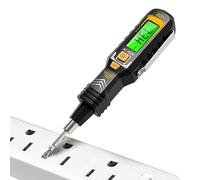 Wonsfuleu Testatore Di Tensione,Doppia Punta per Rilevare Elettricità - Strumento Multiuso Resistente Misuratore Automatico Campo per Cantieri