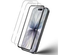 Wonsoso 2 Pezzi Pellicola Opaca per iPhone 17 / iPhone 16 Pro, Antiriflesso e Anti-Impronte Vetro Temperato Opaco, Vetrino Durezza 9H Anti-Graffio, Facile da Installare, Senza Bolle