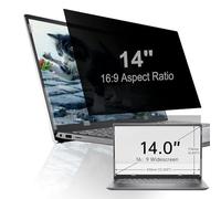 Wonsoso Filtro magnetico privacy per schermo 16:9, schermo per computer portatile da 14 pollici, anti-spia e antiriflesso, protezione contro la luce blu - LxH: 310 mm x 174 mm