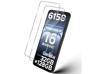 Wonsoso Vetro Temperato per Doogee Note 56 / Note 56 Pro/Note 56X, 2 Pezzi Pellicola Prottetiva Durezza 9H, Anti-Graffio Vetrino, HD Senza Bolle Schermo Protettivo, Anti-Impronte Protezione