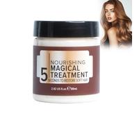 Wonsters 80 ml maschera nutriente per capelli, maschera nutriente per capelli secchi e danneggiati, trattamento alla cheratina, balsamo lisciante e setificante