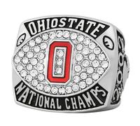 Wonsunte Anelli Da Campionato OSU Anello Trofeo Campione Di Football Americano Con Scatola Espositiva Souvenir Di Rugby I Migliori Regali Per I Tifosi E Gli Ex Studenti