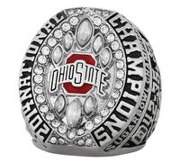 Wonsunte Anello Del Campionato Nazionale OSU Anello Del Vincitore Del Football Americano Con Scatola Espositiva Il Miglior Regalo Per Gli Ex Studenti Appassionati Di Sport