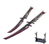 Wonsunte Apex Universal Heirloom Set Death Duet Replica in Metallo con Supporto da Esposizione - Figura da Collezione Gaming Decorazione da Scrivania Regalo per Gamer e Collezionisti