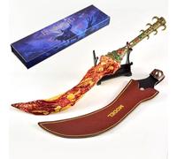 Wonsunte Elden Ring Model 30 Cm/11,8 Pollici Magma Blade Models con Scatola Ornamenti da Scrivania Collezione di Oggetti di Gioco I Migliori Regali per I Giocatori