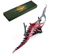 Wonsunte Elden Rings Reduvia Figura da Collezione Ispirata, Modello Interamente in Metallo da 22 cm con Supporto - Figurina Gaming per Esposizione su Scrivania o Scaffale, Regalo per Gamer