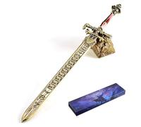 Wonsunte Modello Elden Ring 30 Cm/11,8 Pollici Modelli di Sword of Night And Flame con Scatola Collezione di Oggetti di Gioco Ornamenti da Scrivania I Migliori Regali per I Giocatori