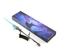 Wonsunte Replica Dreamspear Elden Rings Figura da Collezione in Metallo 30 cm con Supporto, Modello Fantasy Decorazione per Scaffale o Scrivania, Regalo per Gamer