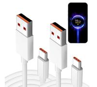 Wonvify 2 Pcs Cavo USB Type-C da 120W 150CM per Ricarica Rapida di Xiaomi 13T Pro, 12T Pro, 12T, 11TPro,67W Cavo Turbo di Ricarica per Xiaomi 12 Lite 12X 11T, Redmi Note 11 11S Pro e Altri Modelli