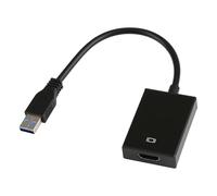 Wonvify Adattatore da USB a HDMI, Adattatore USB 3.0/2.0 a HDMI Cavo Multi-Display Video Converter, Supporta Mirroring e Modalità Espansione Adattatore Video Multi Display Compatibile con Windows7,8,1