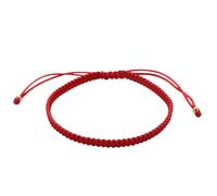 Wonvify Braccialetti Portafortuna Rosso - Amuleto Portafortuna - Uomo Donna - Protezione Malocchio, Buona Fortuna - Dimensione regolabile