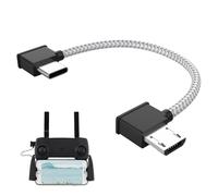 Wonvify Remote Controller Data Cable Nylon da Type-C to Micro USB Per Controller, per DJI Mini SE, Mavic Mini, Mavic 2 Pro Zoom/Mavic Air/Mavic Pro Platinum, Cavo Di Prolunga Phablet OTG RC (15 cm)