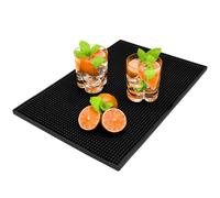 Wonwood direct Tappetino per Bar Mat Antiscivolo Scolapiatti per Bancone Cucina Cocktail da Bar, Adatto per Bar o Uso Domestico, Utilizzato per Fissare Bicchieri da Vino 45X30cm