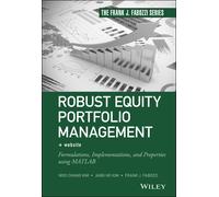 Woo Chang Kim Jang Ho Kim Fr Robust Equity Portfolio Managem (Copertina rigida)