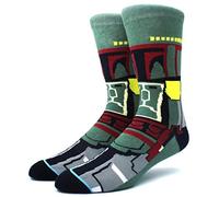 Woo Girl Idol Calzini Darth Vader / R2D2 / Storm Trooper, calzini da casa, ottimi anche come attira-sguardi in viaggio, per fan di Star Wars, numero 37-45, Mandaloriano.