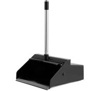 Woobroo Paletta a manico lungo, set di 2 palette con pettine a denti incorporati per spazzare, spazzola per interni a 180°