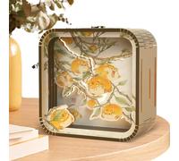 Wood Acrylic Puzzle, Craft Nightlight Model, Adult Craft Puzzle